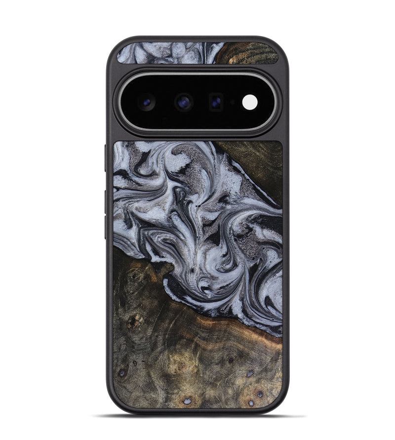 Pixel 11 Pro Wood Phone Case - Pam (Black & White, 816472)
