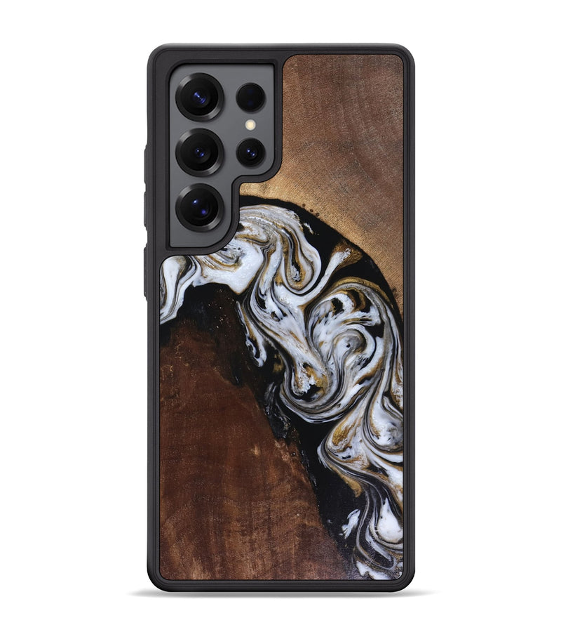 Galaxy S25 Ultra Wood Phone Case - Cannon (Black & White, 816473)