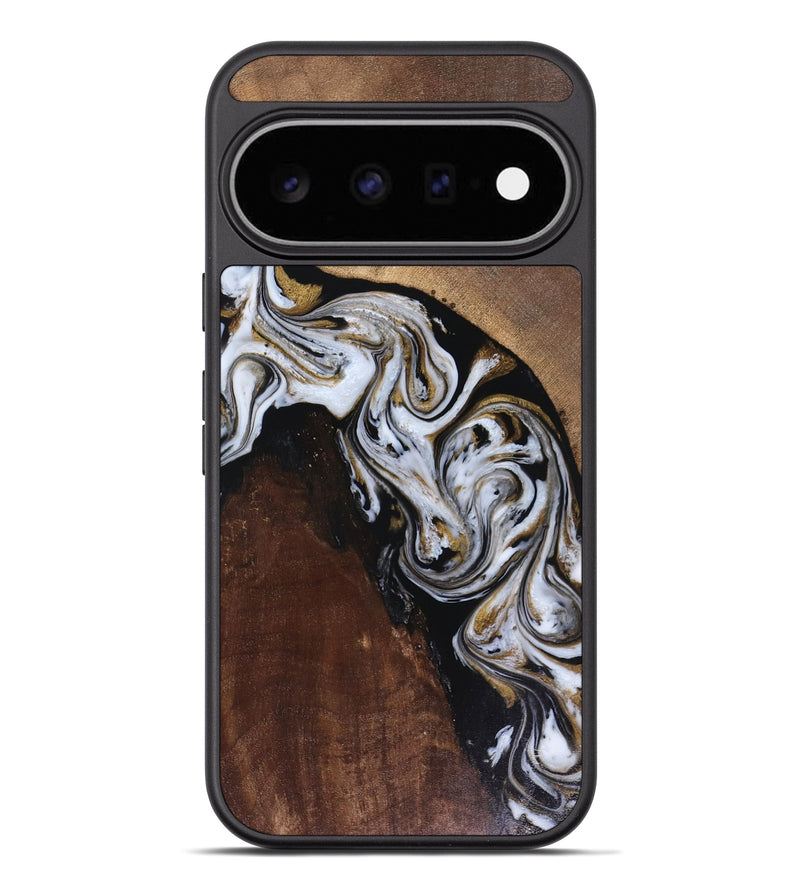 Pixel 11 Pro XL Wood Phone Case - Cannon (Black & White, 816473)
