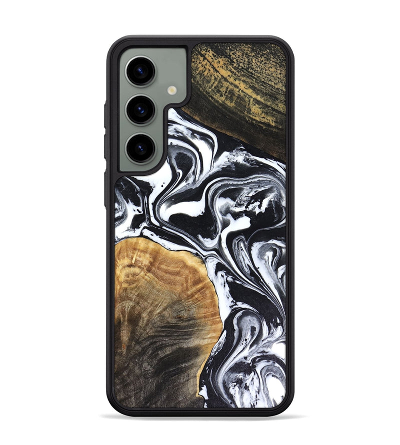 Galaxy S24 Plus Wood Phone Case - Marlena (Black & White, 816474)