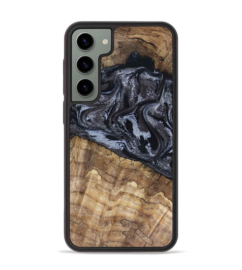 Galaxy S23 Plus Wood Phone Case - Adlai (Black & White, 816475)