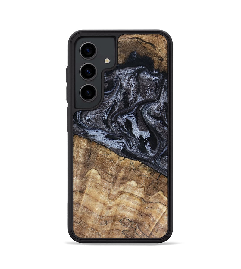 Galaxy S24 Wood Phone Case - Adlai (Black & White, 816475)