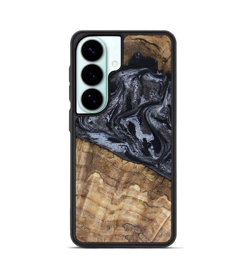 Galaxy S26 Wood Phone Case - Adlai (Black & White, 816475)