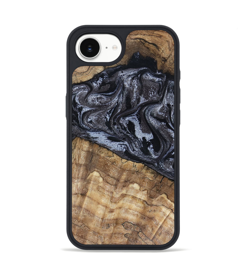 iPhone 17e Wood Phone Case - Adlai (Black & White, 816475)