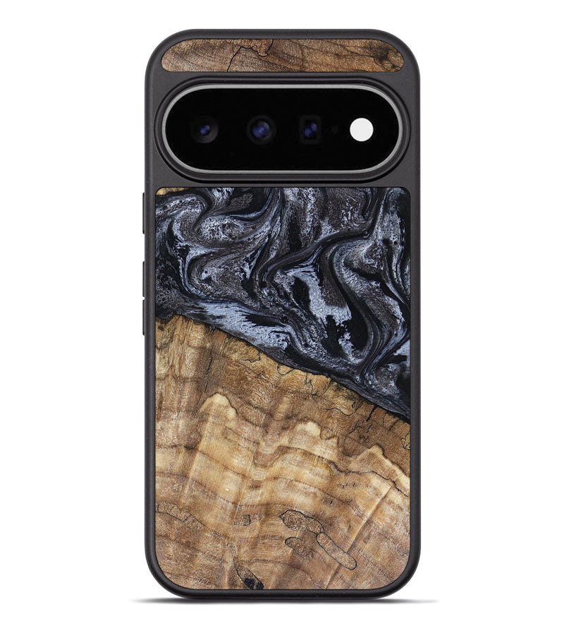 Pixel 11 Pro XL Wood Phone Case - Adlai (Black & White, 816475)