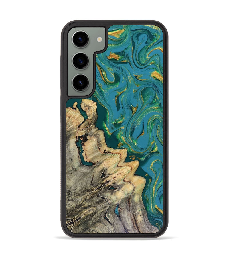 Galaxy S23 Plus Wood Phone Case - Lindsay (Green, 816478)