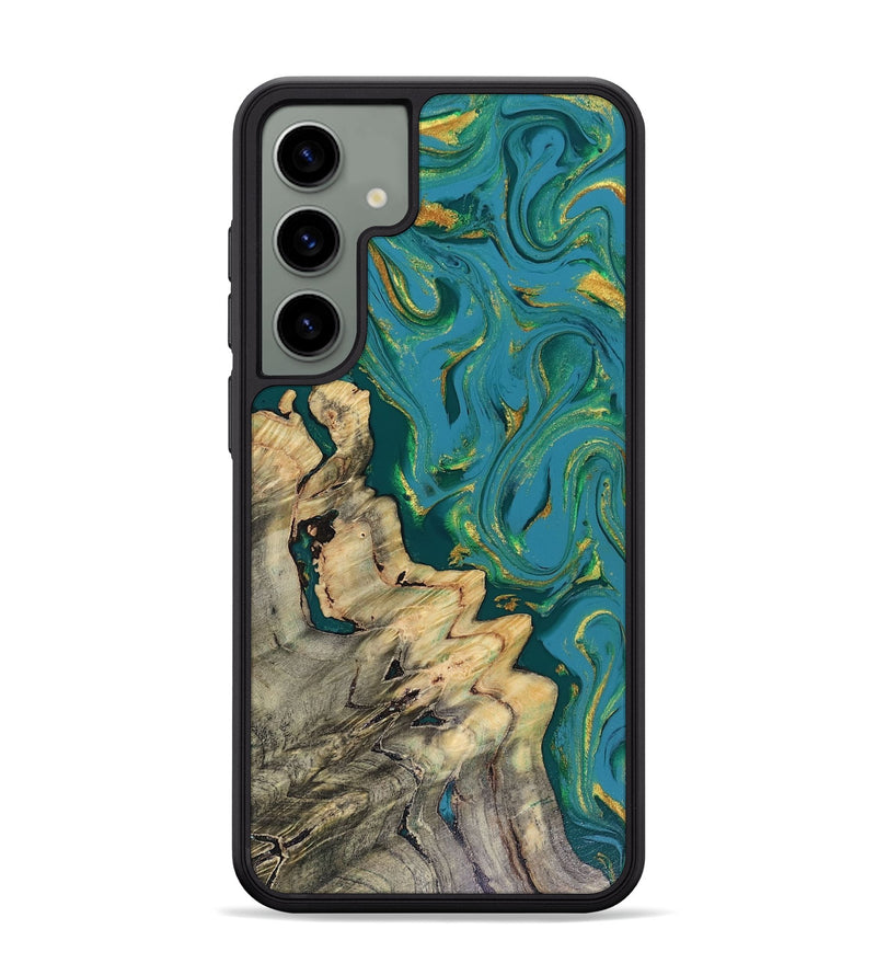 Galaxy S24 Plus Wood Phone Case - Lindsay (Green, 816478)
