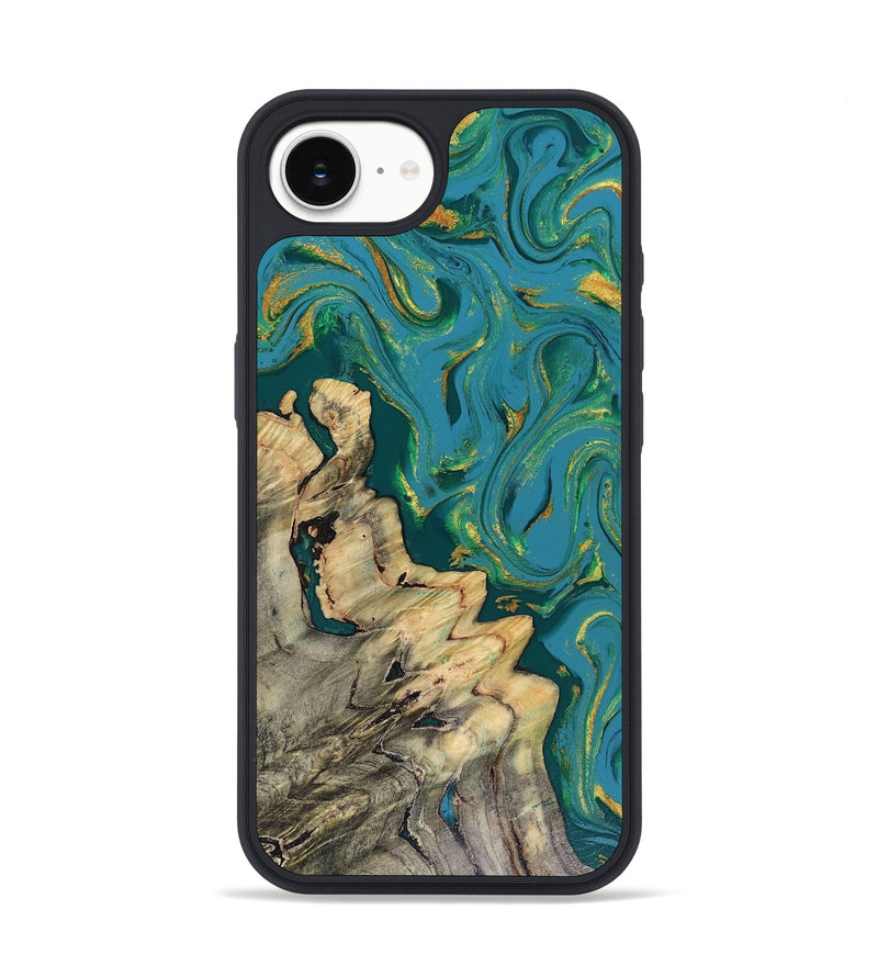 iPhone 16e Wood Phone Case - Lindsay (Green, 816478)