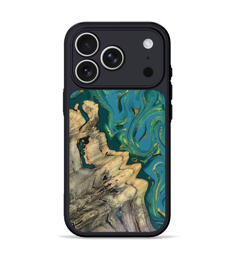 iPhone 17 Pro Wood Phone Case - Lindsay (Green, 816478)