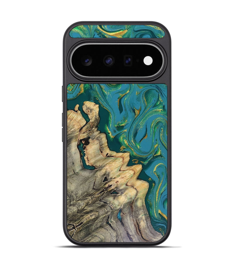 Pixel 11 Pro Wood Phone Case - Lindsay (Green, 816478)