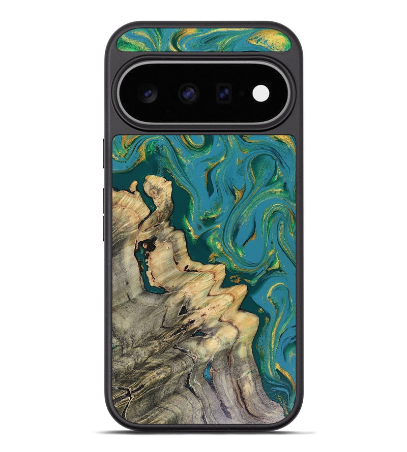 Pixel 11 Pro XL Wood Phone Case - Lindsay (Green, 816478)