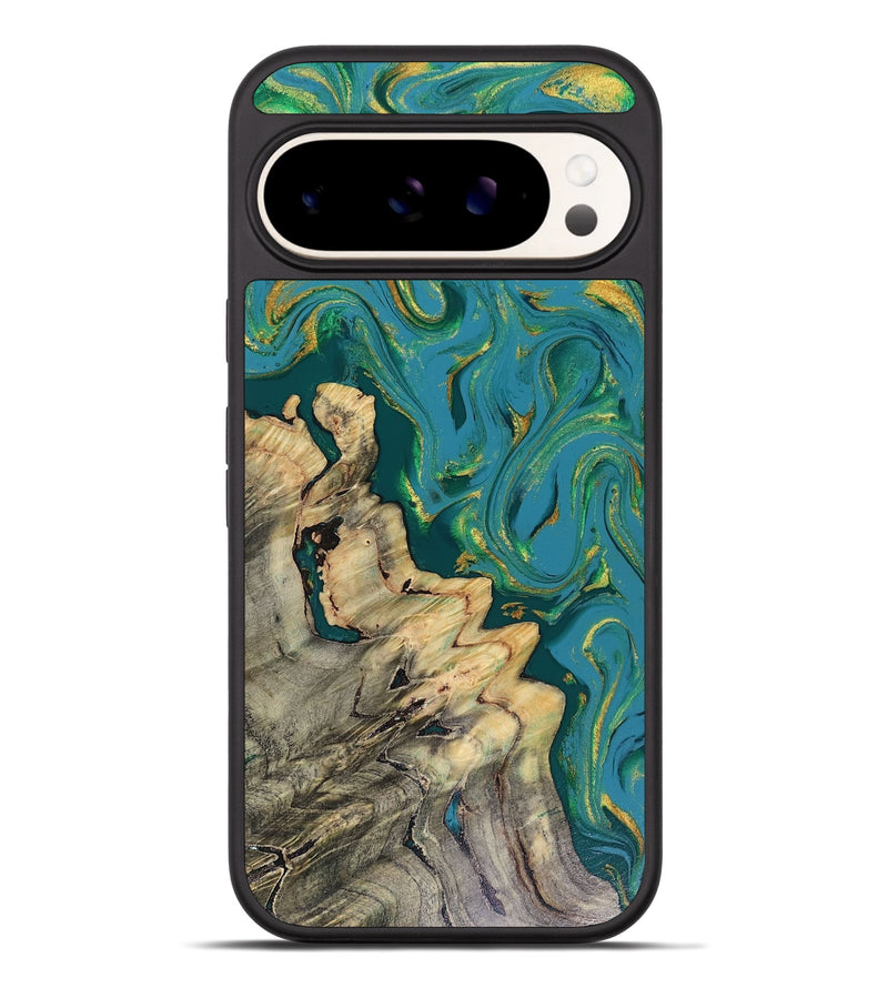 Pixel 9 Pro XL Wood Phone Case - Lindsay (Green, 816478)