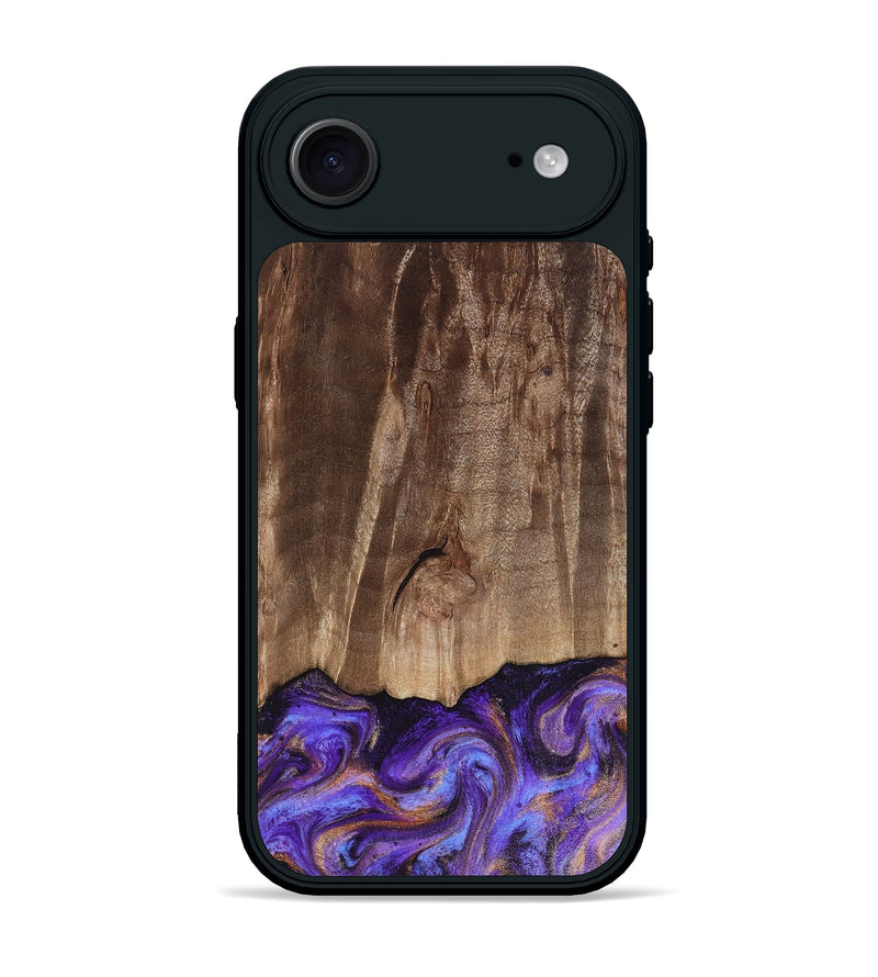 iPhone 17 Air Wood Phone Case - Allan (Purple, 816481)