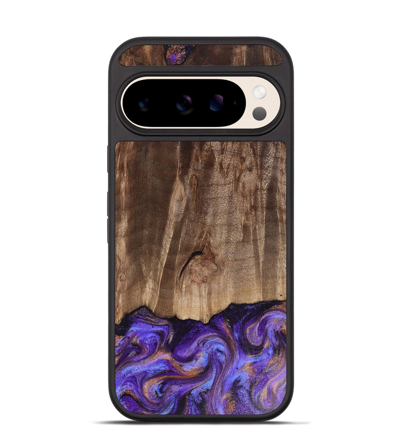 Pixel 10 Wood Phone Case - Allan (Purple, 816481)