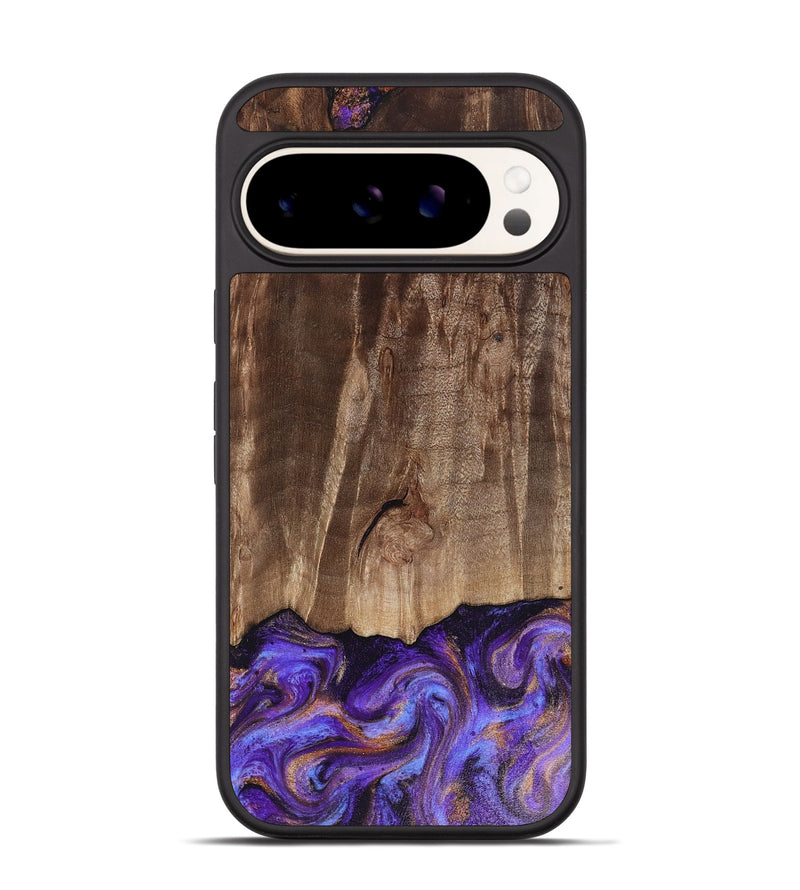 Pixel 9 Pro Wood Phone Case - Allan (Purple, 816481)