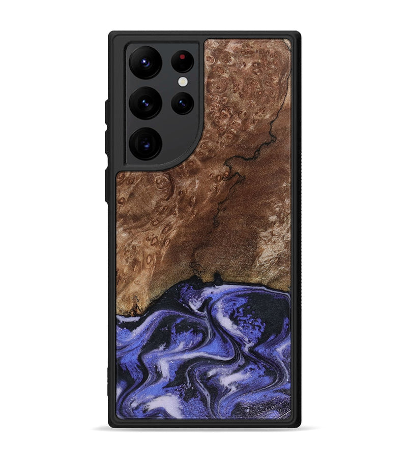 Galaxy S22 Ultra Wood Phone Case - Archer (Purple, 816504)