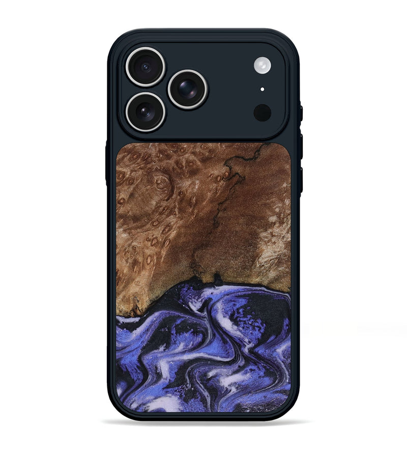 iPhone 17 Pro Max Wood Phone Case - Archer (Purple, 816504)