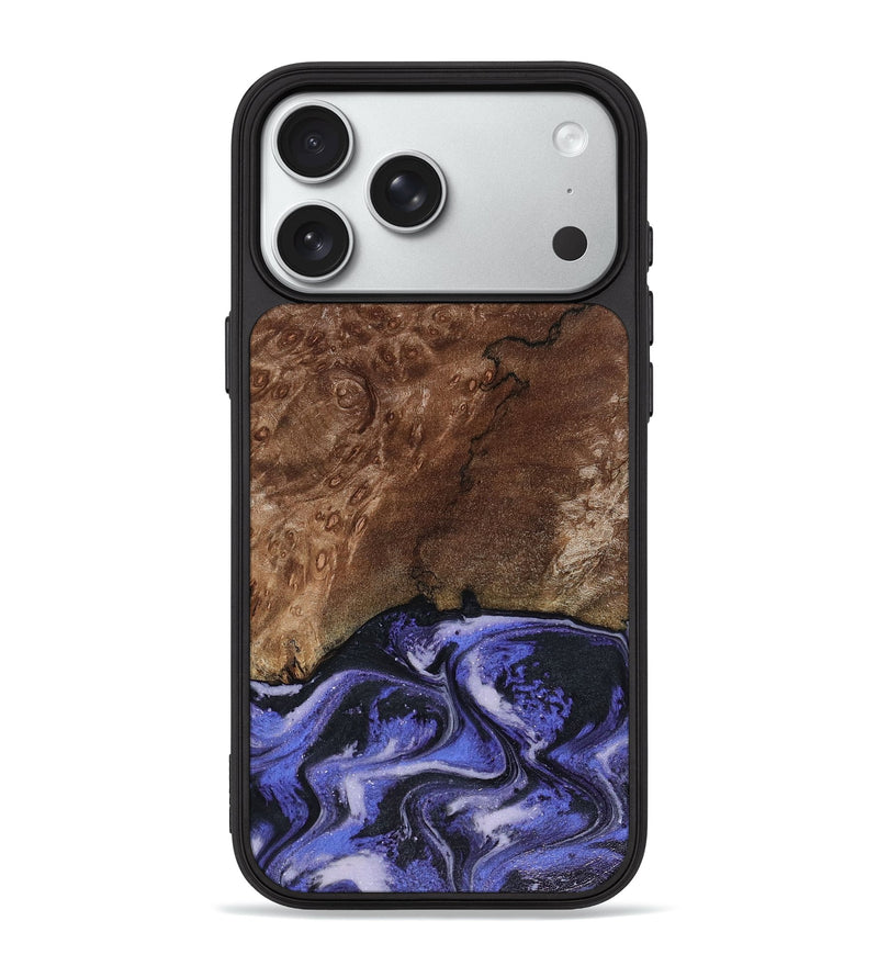 iPhone 18 Pro Max Wood Phone Case - Archer (Purple, 816504)
