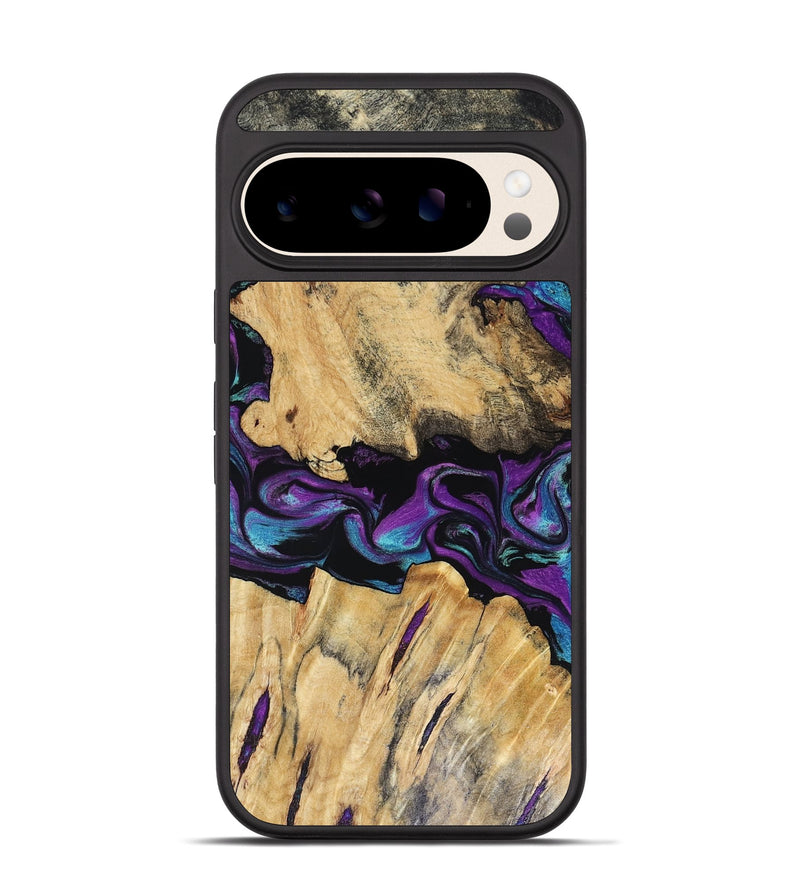 Pixel 10 Pro Wood Phone Case - Ole (Purple, 816505)