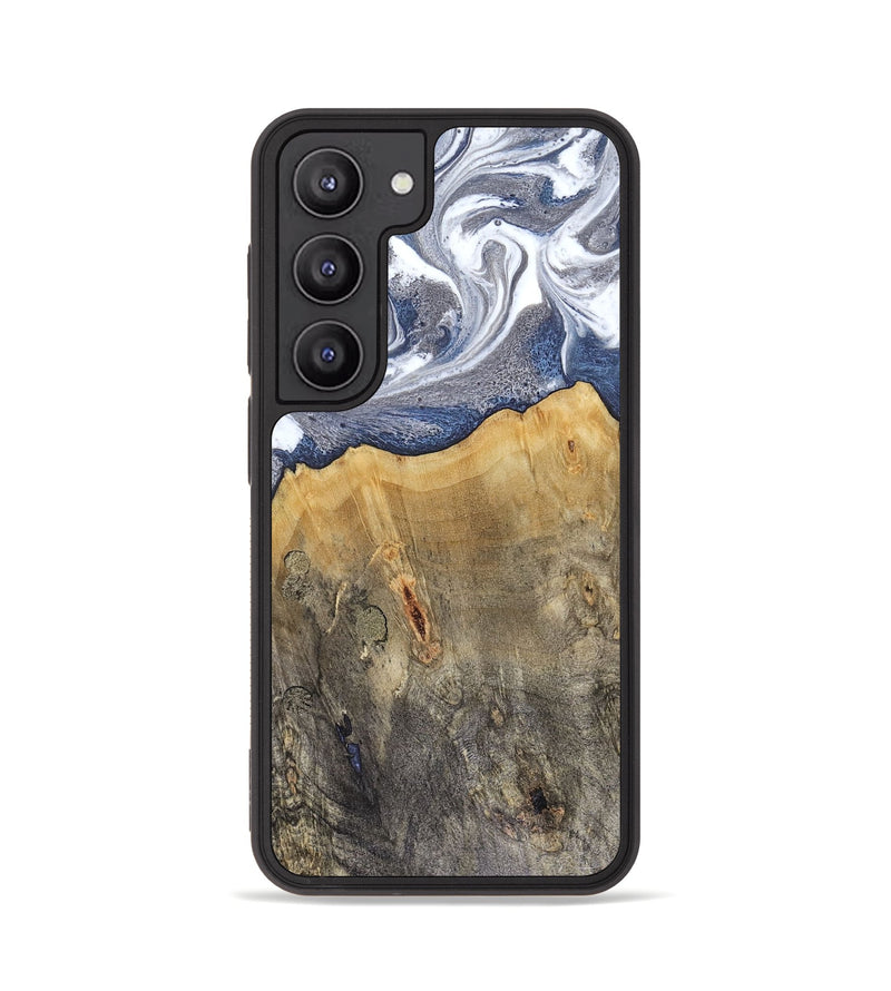 Galaxy S23 Wood Phone Case - Shante (Blue, 816522)