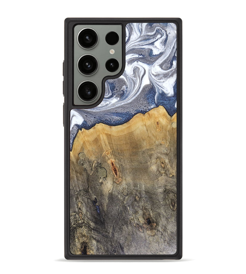 Galaxy S23 Ultra Wood Phone Case - Shante (Blue, 816522)