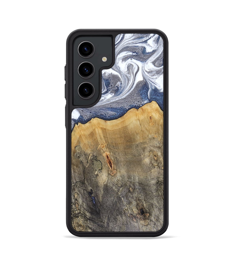 Galaxy S24 Wood Phone Case - Shante (Blue, 816522)