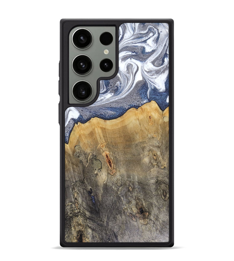Galaxy S24 Ultra Wood Phone Case - Shante (Blue, 816522)