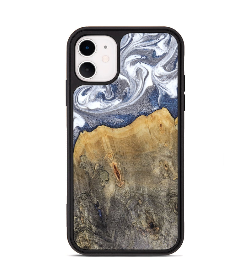 iPhone 11 Wood Phone Case - Shante (Blue, 816522)