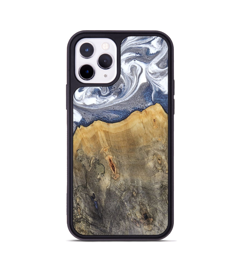 iPhone 11 Pro Wood Phone Case - Shante (Blue, 816522)