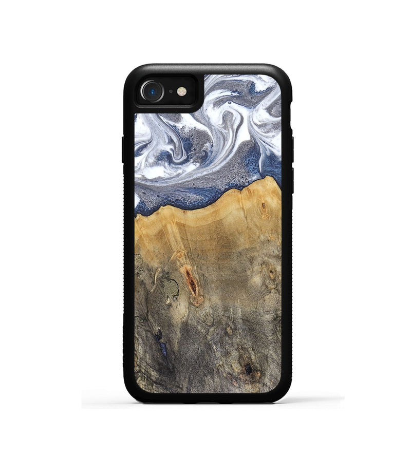 iPhone SE Wood Phone Case - Shante (Blue, 816522)