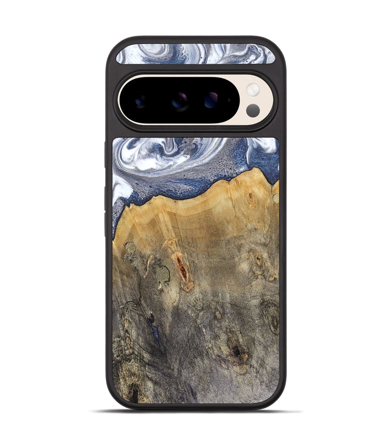 Pixel 10 Wood Phone Case - Shante (Blue, 816522)