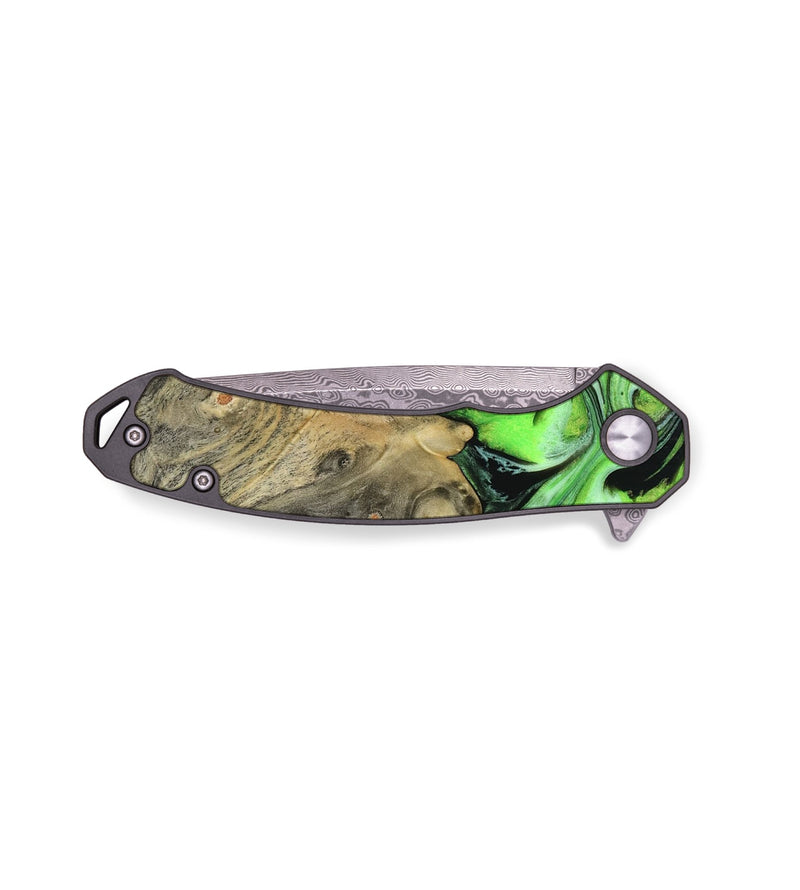 EDC Wood Pocket Knife - Dash (Green, 816527)