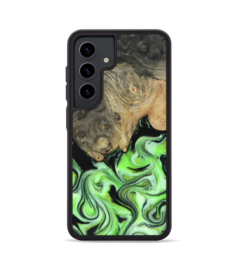 Galaxy S24 Wood Phone Case - Dash (Green, 816527)