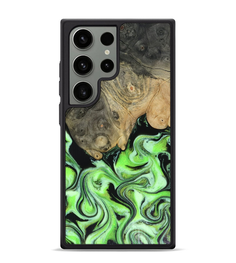 Galaxy S24 Ultra Wood Phone Case - Dash (Green, 816527)