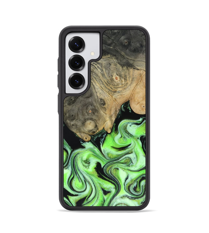 Galaxy S25 Wood Phone Case - Dash (Green, 816527)