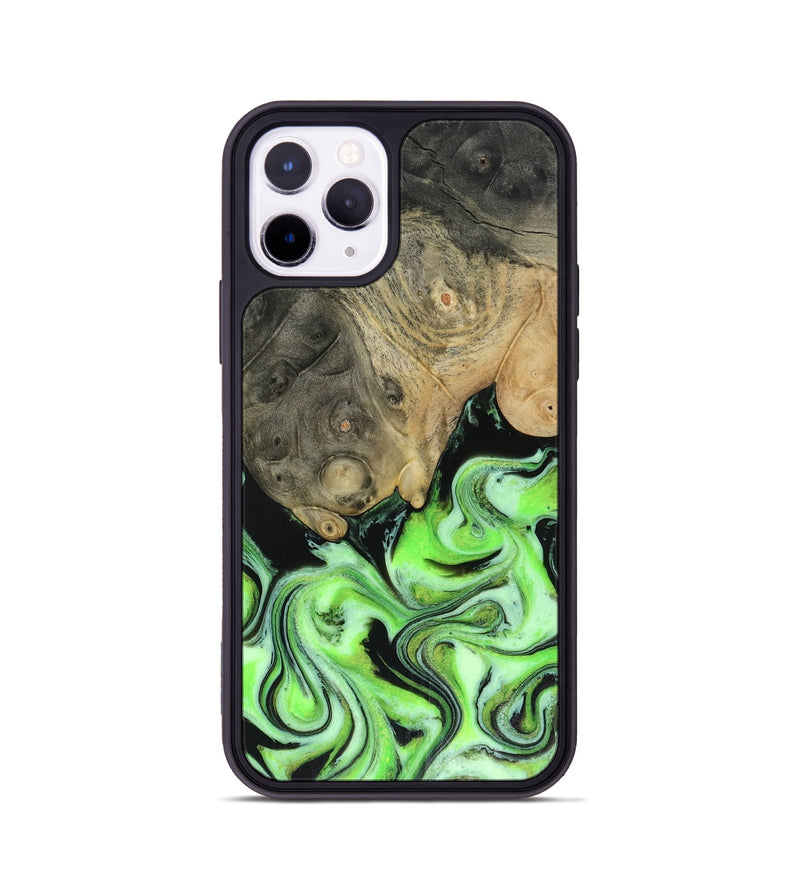 iPhone 11 Pro Wood Phone Case - Dash (Green, 816527)