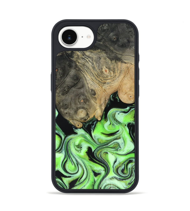 iPhone 17e Wood Phone Case - Dash (Green, 816527)