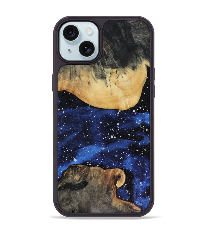 iPhone 15 Plus Wood Phone Case - Carlo (Cosmos, 816555)
