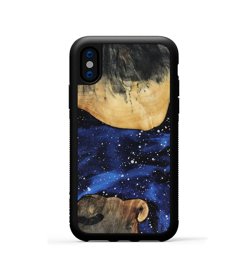 iPhone Xs Wood Phone Case - Carlo (Cosmos, 816555)
