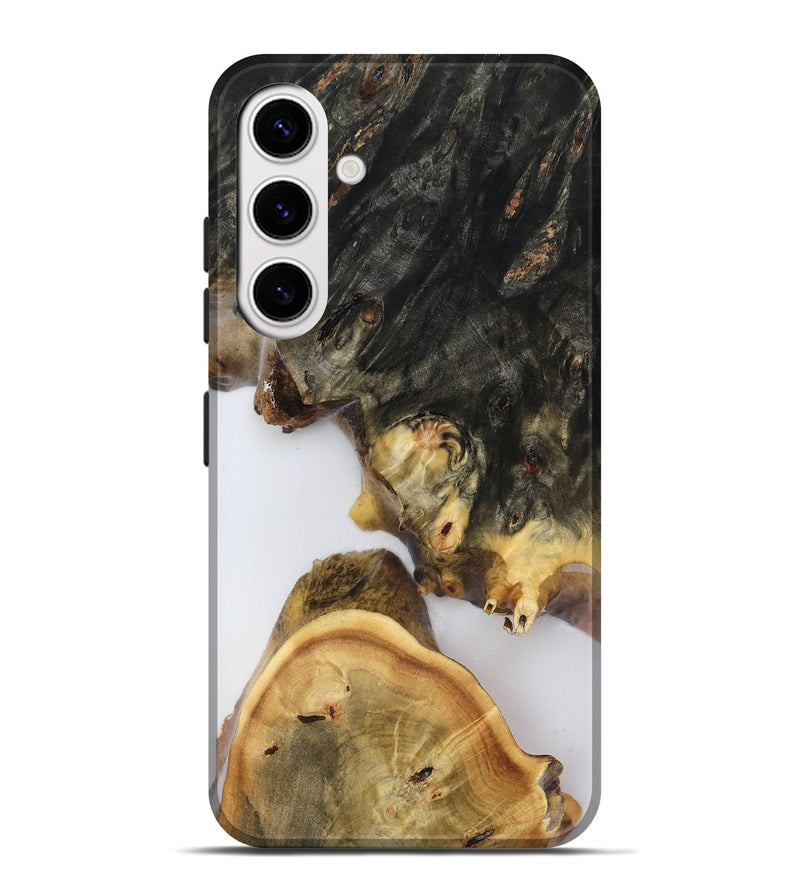 Galaxy S25 Plus Wood Live Edge Phone Case - Renae (Clear, 816570)