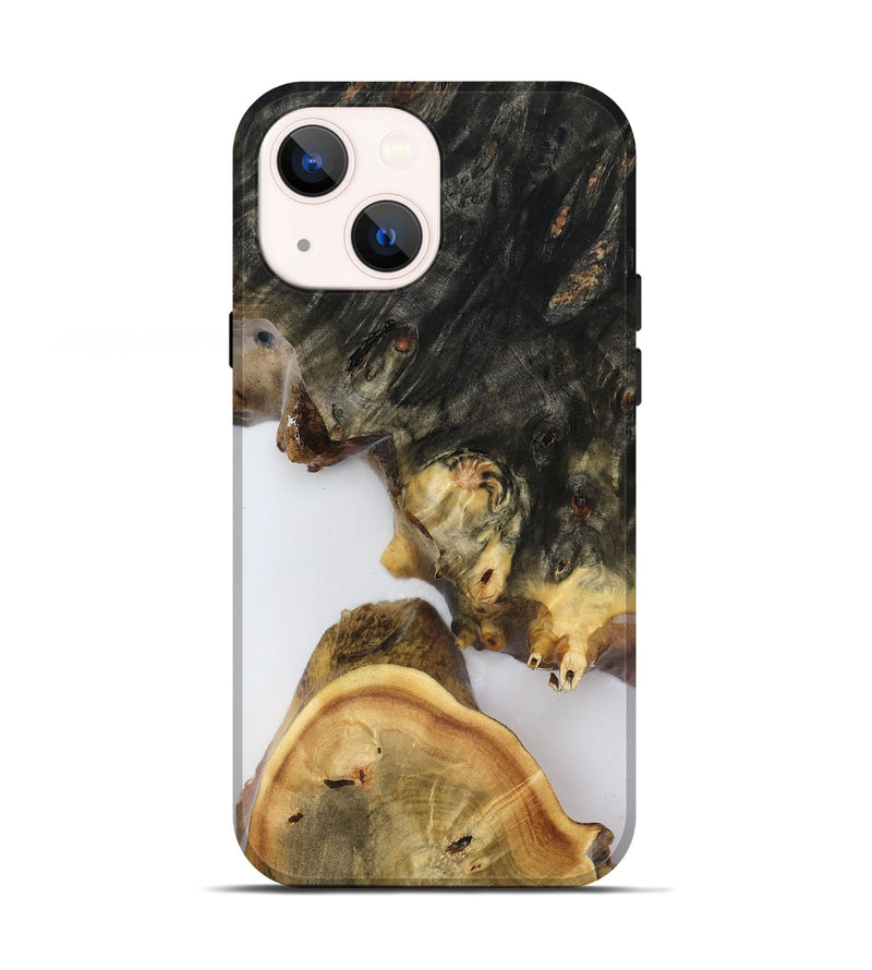 iPhone 13 Wood Live Edge Phone Case - Renae (Clear, 816570)
