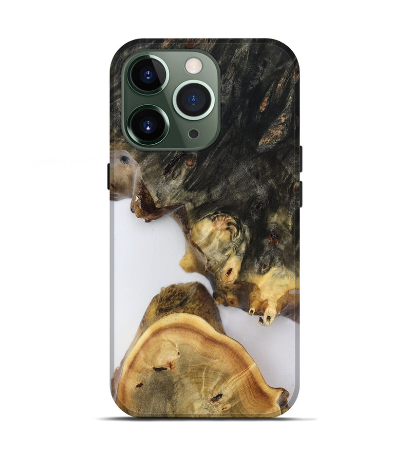 iPhone 13 Pro Wood Live Edge Phone Case - Renae (Clear, 816570)