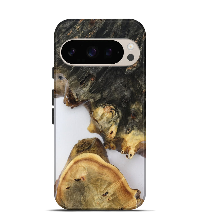Pixel 10 Pro Wood Live Edge Phone Case - Renae (Clear, 816570)