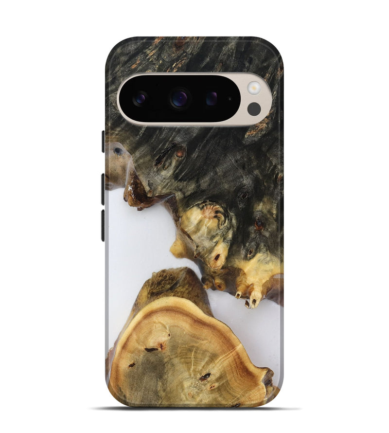 Pixel 9 Wood Live Edge Phone Case - Renae (Clear, 816570)