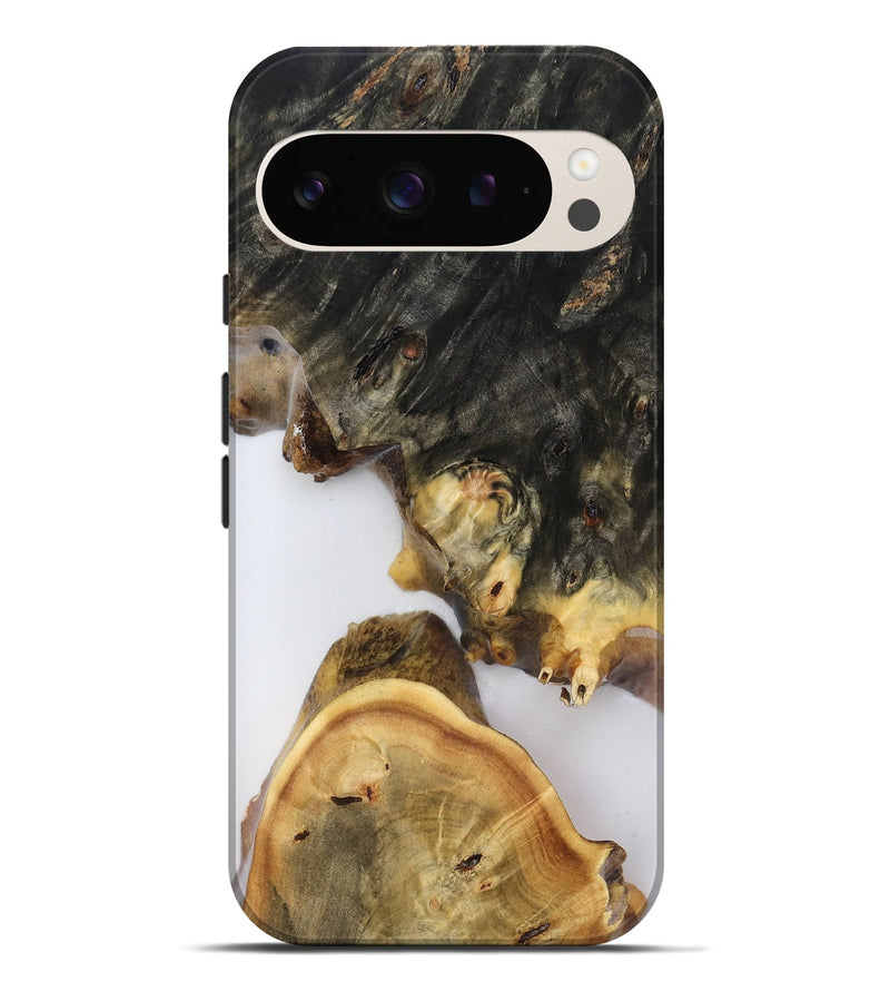 Pixel 9 Pro XL Wood Live Edge Phone Case - Renae (Clear, 816570)