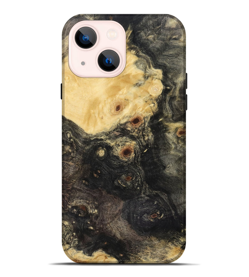 iPhone 14 Plus Wood Live Edge Phone Case - Melvin (Wood Burl, 816580)