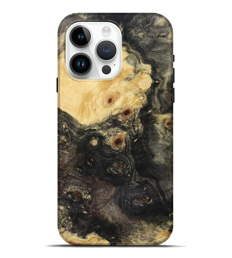 iPhone 15 Pro Max Wood Live Edge Phone Case - Melvin (Wood Burl, 816580)