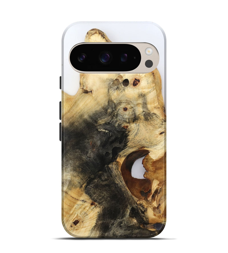 Pixel 9 Wood Live Edge Phone Case - Isamar (Clear, 816582)