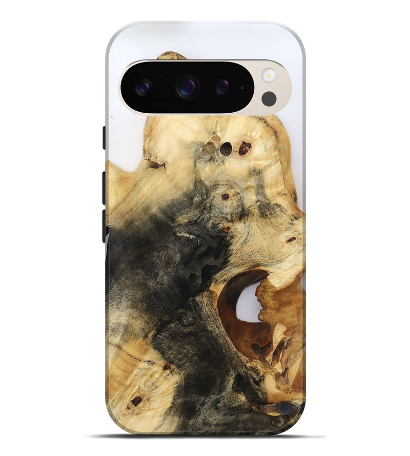 Pixel 9 Pro XL Wood Live Edge Phone Case - Isamar (Clear, 816582)