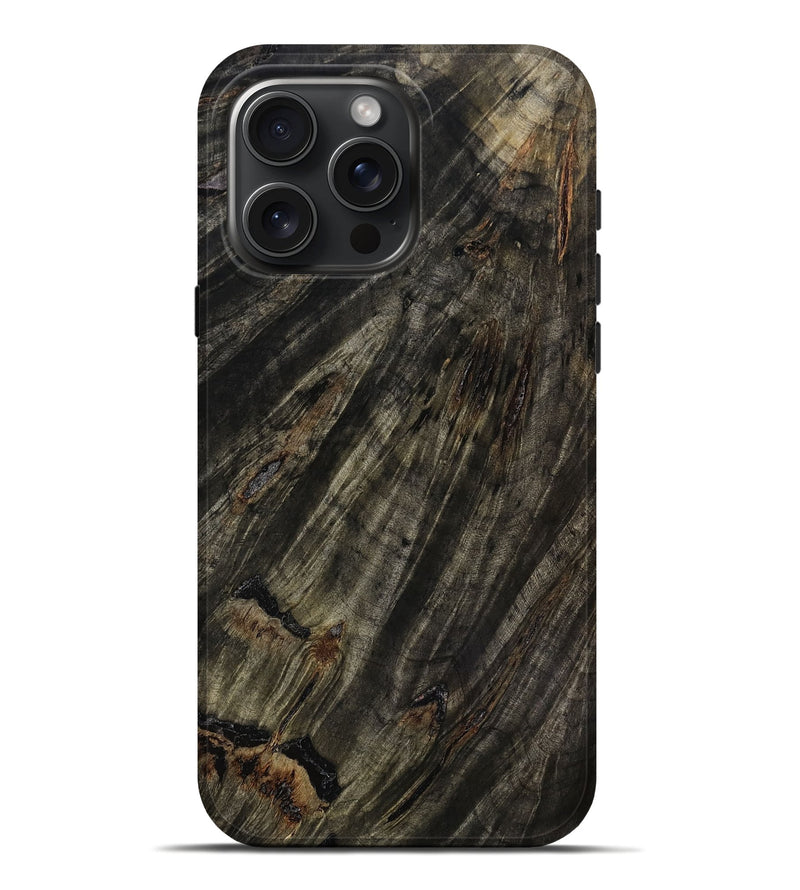 iPhone 16 Pro Max Wood Live Edge Phone Case - Truman (Wood Burl, 816585)